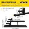 VEVOR Clamp on Pallet Forks
