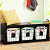 Medium Black Wire Basket Set With Chalkboard Labels & Liner