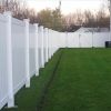 Privacy Fence Panels 6ft.H x 6ft.W WHITE Vinyl Full set of 2 Pcs