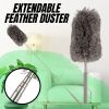 Adjustable Soft Microfiber Feather Duster Dusting Brush Household Cleaning Tool