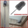 Adjustable Soft Microfiber Feather Duster Dusting Brush Household Cleaning Tool