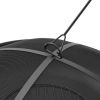 28" Round Wood Burning Fire Pit, Steel Frame