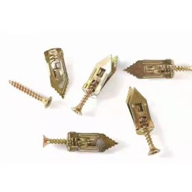 Gypsum Board Special Expansion One Piece Type Knock Expansion (Option: 12x40 silver 100sets)