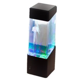 Fantasy Jellyfish Lamp 7 Color Aquarium Jellyfish Lamp Relaxing Mood Jellyfish LED Night Light Remote Control Home Decor Gifts (Lampshade Color: Only 7color)