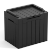 All-Weather 32 Gallon Patio Deck Box with Seat