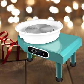Children's household electric ceramic drawing machine (Option: Blue-AU)